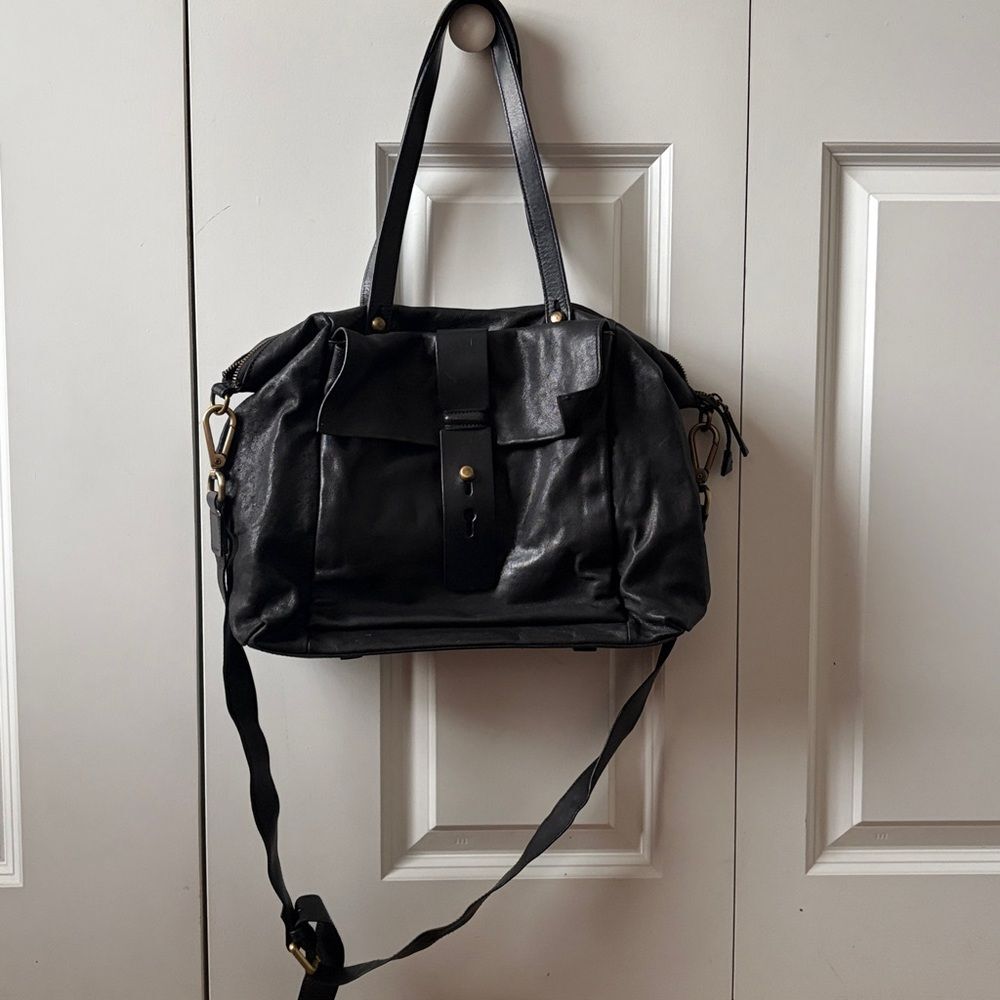 Sundance Pandora black leather bag